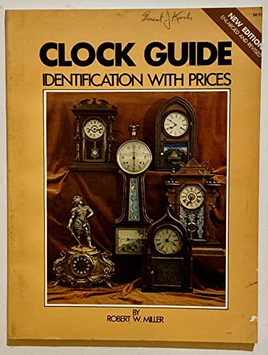 Stock image for Clock Guide: Identification with Prices for sale by Hippo Books