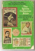 Beispielbild fr The Sports collectors bible zum Verkauf von Wonder Book