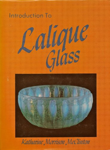 Beispielbild fr Introduction to Lalique glass zum Verkauf von Wonder Book
