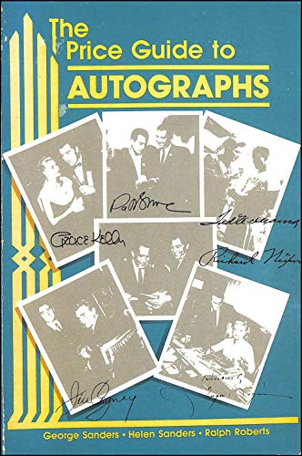 Imagen de archivo de The Price Guide to Autographs a la venta por HPB-Diamond