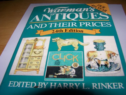 Imagen de archivo de Warman's Antiques and Their Prices a la venta por Ken's Book Haven