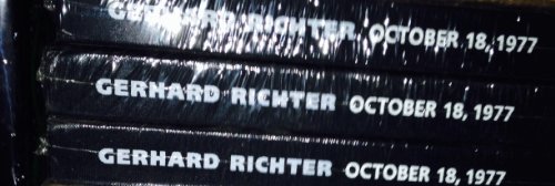 Stock image for Gerhard Richter: October 18, 1977 for sale by Strand Book Store, ABAA