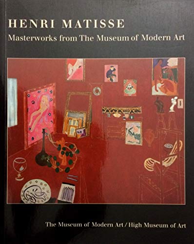 Stock image for Henri Matisse: Masterworks from the Museum of Modern Art for sale by HPB-Diamond