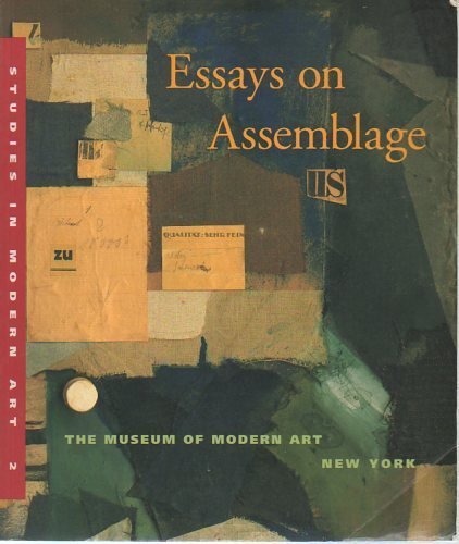 Studies In Modern Art 2: Essays On Assemblage.