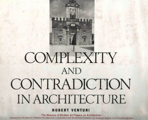 9780870702815: Complexity and Contradiction in Architecture