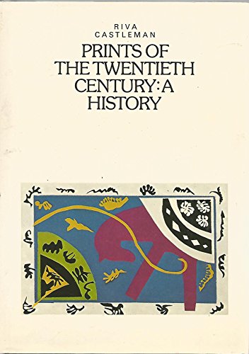 Beispielbild fr Prints of the twentieth century: A history : with ill. from the collection of The Museum of Modern Art zum Verkauf von Better World Books