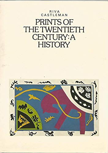 Imagen de archivo de Prints of the Twentieth Century : A History. a la venta por Sara Armstrong - Books