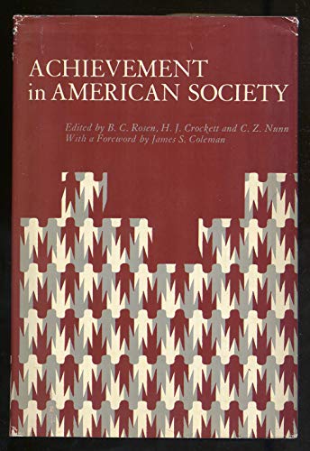 Beispielbild fr Achievement in American Society zum Verkauf von BookDepart