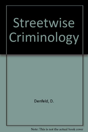 Beispielbild fr Streetwise Criminology zum Verkauf von Kennys Bookshop and Art Galleries Ltd.