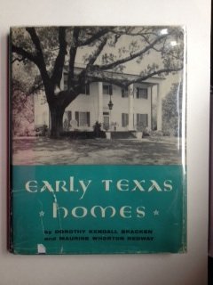 Imagen de archivo de Early Texas Homes a la venta por Better World Books