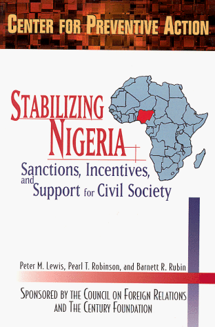 Stabilising Nigeria Sanctions Incentives and Support for Civil Society