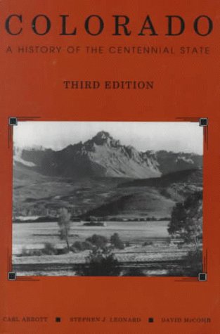 9780870813443: Colorado:Hist.of Cent.3rd Edn