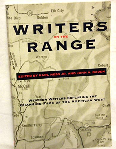 Stock image for Writers on the Range for sale by Housing Works Online Bookstore