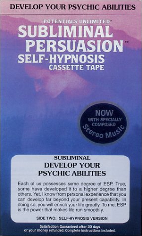 Beispielbild fr Develop Your Psychic Abilities: Subliminal Persuasion/Self-Hypnosis Tape zum Verkauf von The BiblioFile