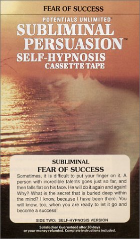 Stock image for Fear of Success: A Subliminal Persuasion/Self-Hypnosis for sale by Walk A Crooked Mile Books