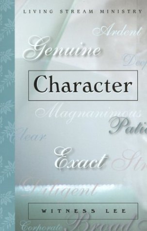 Stock image for Character for sale by Front Cover Books