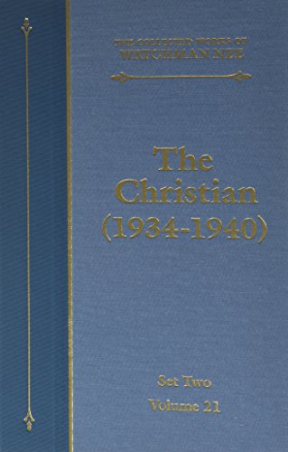 Collected Works of Watchman Nee, The (Set 2 - Volumes 21-46) (9780870835902) by Nee, Watchman