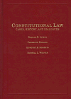 Imagen de archivo de Constitutional Law: Cases, History, and Dialogues [1st edition] a la venta por J. C. Burris, Bookseller