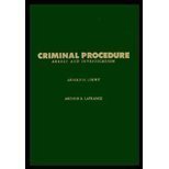 Criminal Procedure: Arrest and Investigation (9780870841835) by Arthur B. LaFrance; Arnold H. Loewy