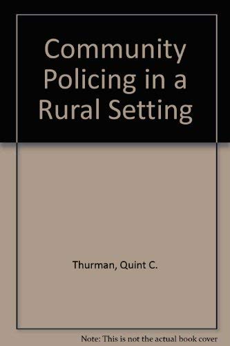 9780870841897: Community Policing in a Rural Setting