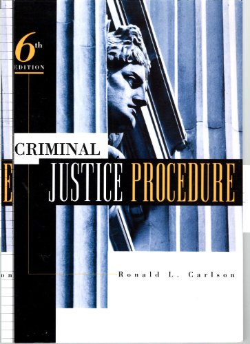 Imagen de archivo de Criminal Justice Procedure, 6th a la venta por a2zbooks