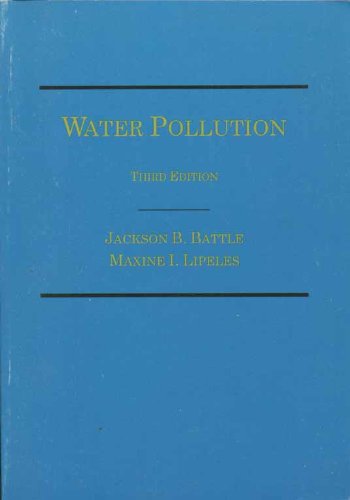Beispielbild fr Water Pollution zum Verkauf von Wonder Book