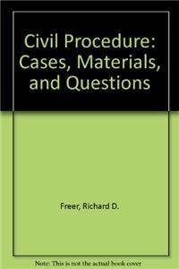 Stock image for Civil Procedure: Cases, Materials, and Questions for sale by HPB-Red