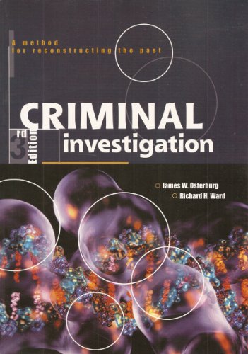 Imagen de archivo de Study Guide for Criminal Investigation: A Method for Reconstructing the Past a la venta por Half Price Books Inc.