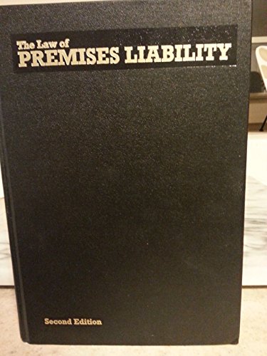 The Law of Premises Liability (9780870846847) by Page, Joseph A.