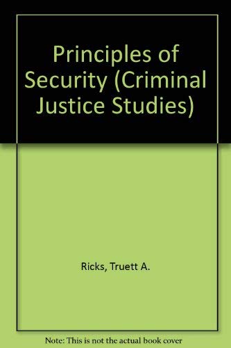Stock image for Principles of Security for sale by Bingo Used Books