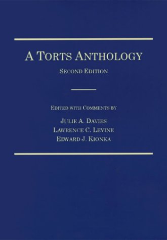 Stock image for A Torts Anthology for sale by The Maryland Book Bank