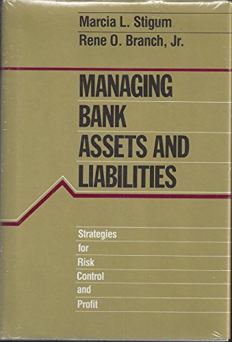 Beispielbild fr Managing Bank Assets and Liabilities zum Verkauf von Better World Books