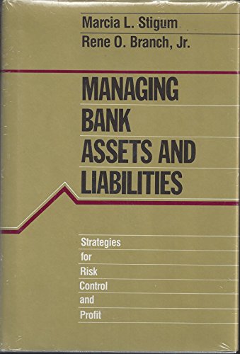 Stock image for Managing Bank Assets and Liabilities for sale by AwesomeBooks
