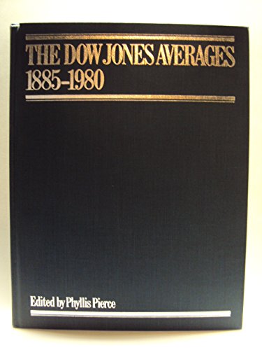 Stock image for The Dow Jones averages, 1885-1980 for sale by SecondSale