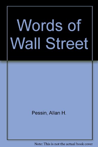 Beispielbild fr Words of Wall Street zum Verkauf von SecondSale