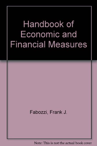 Imagen de archivo de The Handbook of Economic and Financial Measures a la venta por ThriftBooks-Atlanta