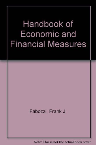 Stock image for The Handbook of Economic and Financial Measures for sale by ThriftBooks-Atlanta