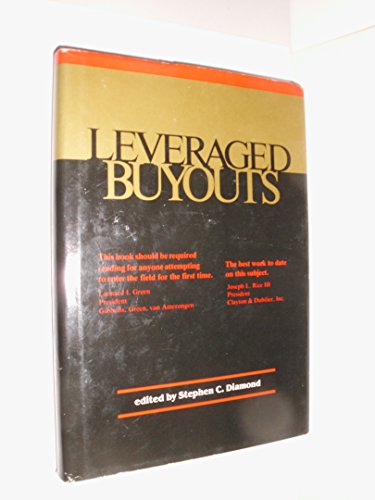 Beispielbild fr Leveraged Buyouts zum Verkauf von Better World Books