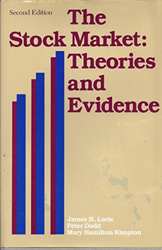 Stock image for The Stock Market : Theories and Evidence for sale by Better World Books