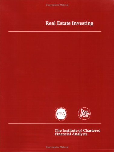 Beispielbild fr Real Estate Investing zum Verkauf von HPB-Red