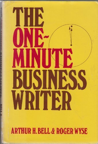 Beispielbild fr The One-Minute Business Writer zum Verkauf von Wonder Book