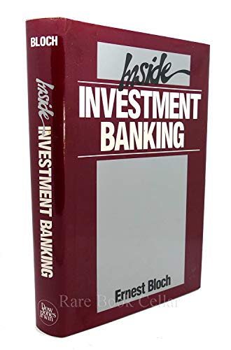 Imagen de archivo de Inside Investment Banking a la venta por Better World Books