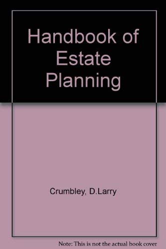 Stock image for Handbook of Estate Planning for sale by Wonder Book