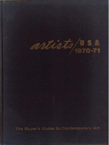 9780870980343: the-buyer's-guide-to-contempory-art-artists-usa-1970-71