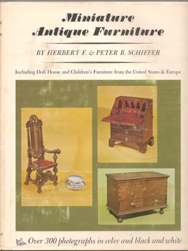 Stock image for Miniature Antique Furniture for sale by Front Cover Books