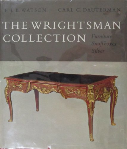Beispielbild fr The Wrightsman Collection: Furniture, Snuffboxes, Silver. Volume 3 ONLY zum Verkauf von Argosy Book Store, ABAA, ILAB