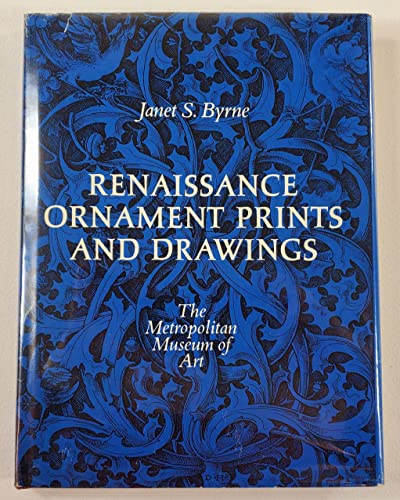 Beispielbild fr Renaissance Ornament Prints and Drawings zum Verkauf von Better World Books