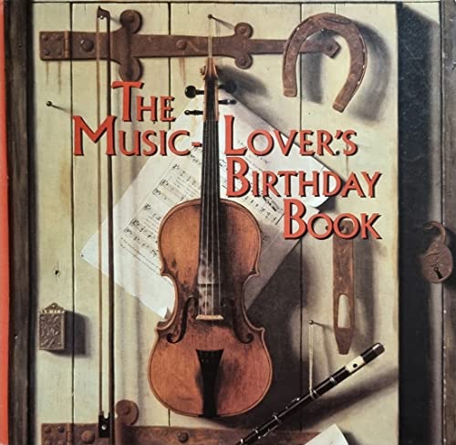 Stock image for Music Lover's Birthday Book for sale by Better World Books