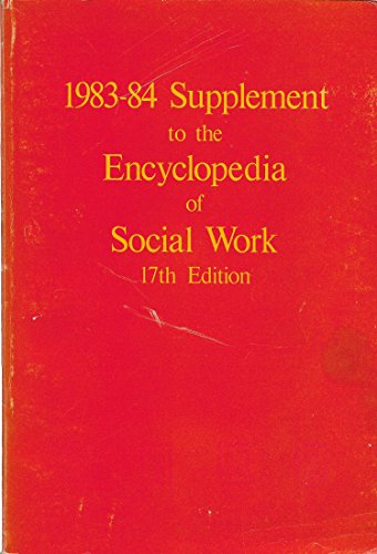 Beispielbild fr 1983-84 Supplement to the Encyclopedia of Social Work zum Verkauf von Wonder Book