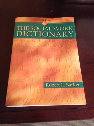 Beispielbild fr The Social Work Dictionary, 5th Edition zum Verkauf von SecondSale